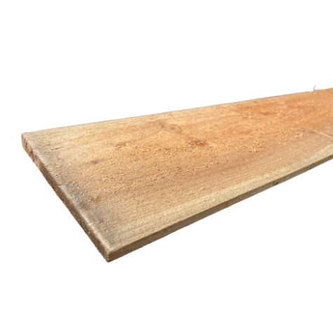 Brown Pressure Treated Featheredge Board 22mm x 150mm